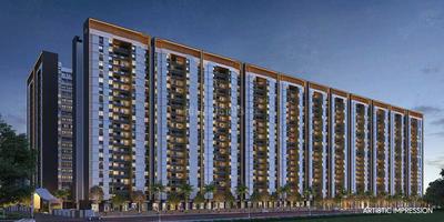 Image of 1356 Sq.ft 3 BHK Apartment / Flat for sale in Gini Vivante Phase 01, Kiwale, Pune for Rs. 9600000