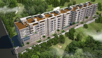 Image of 1036 Sq.ft 2 BHK Apartment / Flat for sale in Thanisandra, Bengaluru for Rs. 13897400