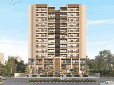 Image of 2790 Sq.ft 3 BHK Apartment / Flat for sale in Sun Spacelink, Koba, Gandhinagar for Rs. 11625000