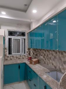 Kitchen Image of 912 Sq.ft 3 BHK Builder Floor for sale in Burari New Delhi for Rs. 4500010