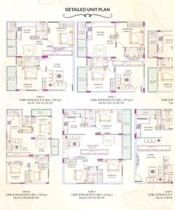 Image of 1520 Sq.ft 3 BHK Apartment / Flat for sale in Singasandra, Bengaluru for Rs. 10184000