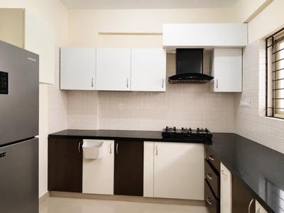 Kitchen Image of 1420 Sq.ft 3 BHK Apartment / Flat for sale in Akul Residency, Kachamaranahalli Bengaluru for Rs. 9900000