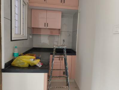 Kitchen Image of 560 Sq.ft 1 BHK Builder Floor for rent in Singasandra Bengaluru for Rs. 25000