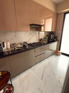 Kitchen Image of 2020 Sq.ft 3 BHK Apartment / Flat for rent in M3M Skywalk, Sector 74 Gurgaon for Rs. 64000