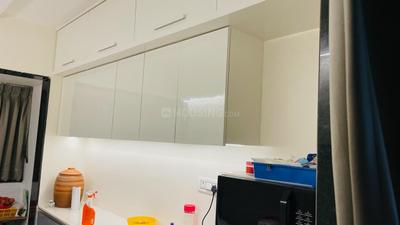 Kitchen Image of 550 Sq.ft 1 BHK Apartment / Flat for rent in Karia Konark Campus, Viman Nagar Pune for Rs. 40000
