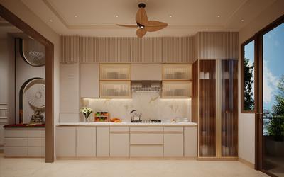 Kitchen Image of 1710 Sq.ft 3 BHK Builder Floor for sale in Laxmi Nagar New Delhi for Rs. 37000000