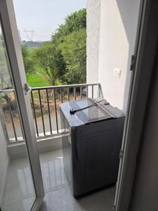 Balcony Image of 1150 Sq.ft 3 BHK Apartment / Flat for rent in Parth Silverline, Sitapura Jaipur for Rs. 40000