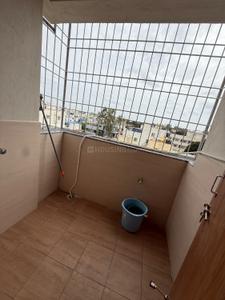 Balcony Image of 600 Sq.ft 1 BHK Apartment / Flat for rent in Mahadevapura Bengaluru for Rs. 32000
