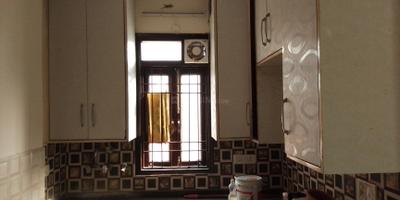 Kitchen Image of 750 Sq.ft 2 BHK Builder Floor for sale in Ramesh Nagar New Delhi for Rs. 8500000