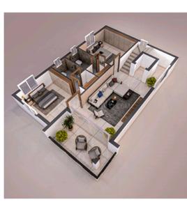 Floor Plan Image of 2150 Sq.ft 3 BHK Villa for sale in Rudrampeta Anantapur for Rs. 11500000