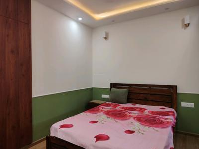 Bedroom Image of 1800 Sq.ft 3 BHK Apartment / Flat for rent in Vasant Kunj New Delhi for Rs. 100000
