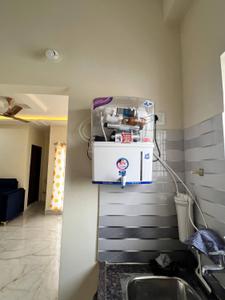 Kitchen Image of 950 Sq.ft 1 BHK Apartment / Flat for rent in Serilingampally Hyderabad for Rs. 29000
