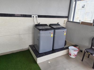 Balcony Image of 400 Sq.ft 1 RK Apartment / Flat for rent in Kadubeesanahalli Bengaluru for Rs. 21000