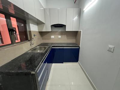 Kitchen Image of 1025 Sq.ft 2 BHK Apartment / Flat for rent in Siddha Happyville , Rajarhat Kolkata for Rs. 18999