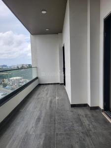 Balcony Image of 2768 Sq.ft 3 BHK Apartment / Flat for rent in Aparna One, Shaikpet Hyderabad for Rs. 200000