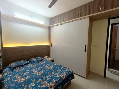 Bedroom Image of 900 Sq.ft 2 BHK Apartment / Flat for rent in Pacifica Reflections, Vaishno Devi Circle Ahmedabad for Rs. 35000