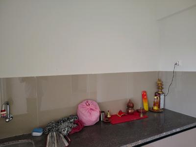 Kitchen Image of 480 Sq.ft 1 BHK Apartment / Flat for rent in Vihang Valley, Kasarvadavali Thane for Rs. 16583