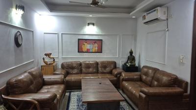 Living Room Image of 1450 Sq.ft 3 BHK Apartment / Flat for sale in Dhankar Apartment, Neb Sarai New Delhi for Rs. 7500000