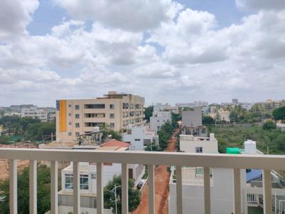 Bedroom One Image of 1500 Sq.ft 3 BHK Apartment / Flat for rent in Electronic City Bengaluru for Rs. 28000