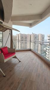 Balcony Image of 2370 Sq.ft 3 BHK Apartment / Flat for rent in Supertech ORB, Sector 74 Noida for Rs. 60000