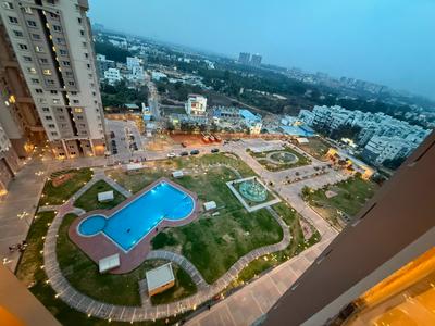 Balcony Image of 1480 Sq.ft 3 BHK Apartment / Flat for rent in Ahad Serenity, Choodasandra Bengaluru for Rs. 50000