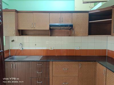 Kitchen Image of 960 Sq.ft 2 BHK Apartment / Flat for rent in Vijaylakshmi Apartments, Kaggadasapura Bengaluru for Rs. 33000