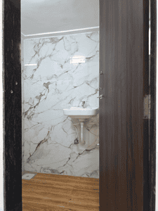 Bathroom Image of 550 Sq.ft 1 BHK Apartment / Flat for rent in RNA NG Platinum City, Vasai East Vasai for Rs. 13000