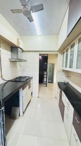 Kitchen Image of 890 Sq.ft 2 BHK Apartment / Flat for rent in Marathon Cosmos, Mulund West Mumbai for Rs. 52000