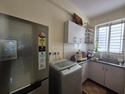 Kitchen Image of 1500 Sq.ft 3 BHK Apartment / Flat for rent in Brookefield Bengaluru for Rs. 58000