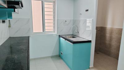 Kitchen Image of 1353 Sq.ft 3 BHK Apartment / Flat for rent in Urbanrise On Cloud 33, Bachupally Hyderabad for Rs. 38500