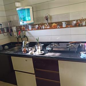 Kitchen Image of 700 Sq.ft 2 BHK Apartment / Flat for rent in Nabhraj Construction Shree Balaji Enclave, Jalan Nagar Aurangabad for Rs. 15500