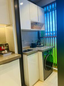 Kitchen Image of 1560 Sq.ft 3 BHK Apartment / Flat for sale in Purva Panorama, Thane West Thane for Rs. 30149000