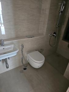 Common Bathroom Image of 1415 Sq.ft 3 BHK Apartment / Flat for sale in Adani Ten BKC, Bandra East Mumbai for Rs. 83500000