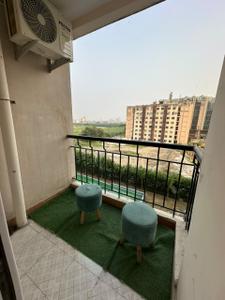 Balcony Image of 480 Sq.ft 1 RK Apartment / Flat for rent in Beetle Orchid, Knowledge Park 3 Greater Noida for Rs. 19000
