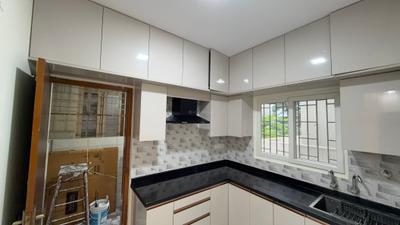 Kitchen Image of 600 Sq.ft 1 BHK Apartment / Flat for rent in HBR Layout Bengaluru for Rs. 25000