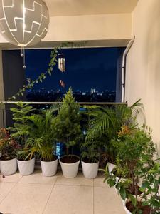 Balcony Image of 1890 Sq.ft 3 BHK Apartment / Flat for sale in Kaloor Kochi for Rs. 18300000