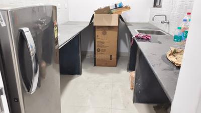 Kitchen Image of 700 Sq.ft 2 BHK Apartment / Flat for rent in DTC Southern Heights, Joka Kolkata for Rs. 21000