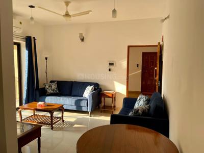 Hall Image of 1100 Sq.ft 1 BHK Apartment / Flat for rent in Mint Ventures Arcadia, Sodiem Siolim Goa for Rs. 45000