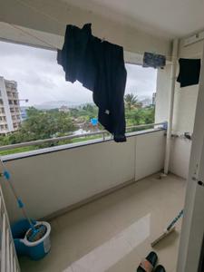 Balcony Image of 820 Sq.ft 2 BHK Apartment / Flat for rent in Geeta Vidhyai Golden Palms, Bhukum Pune for Rs. 22000
