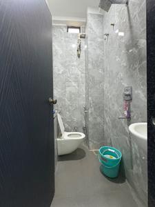 Bathroom Image of 1100 Sq.ft 2 BHK Builder Floor for rent in Mahalakshmi Nagar Indore for Rs. 26000