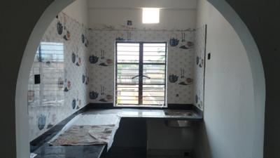 Kitchen Image of 1200 Sq.ft 3 BHK Apartment / Flat for sale in New Barrakpur Kolkata for Rs. 3200000