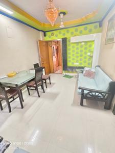 Living Room Image of 900 Sq.ft 2 BHK Apartment / Flat for rent in Virat Tower, Kalwa Thane for Rs. 35000