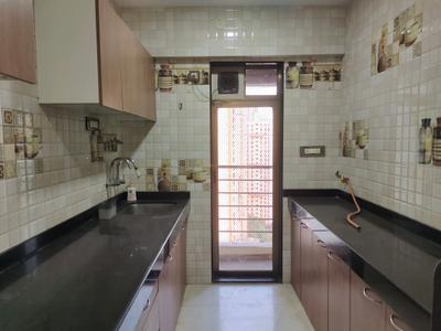 Kitchen Image of 1300 Sq.ft 3 BHK Apartment / Flat for rent in Kamala Shakti Enclave, Malad West Mumbai for Rs. 65000