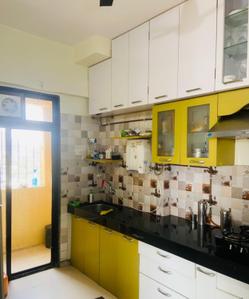Kitchen Image of 1260 Sq.ft 3 BHK Apartment / Flat for rent in GHP Suncity Neptune, Powai Mumbai for Rs. 100000