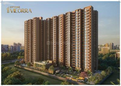 Image of 1025 Sq.ft 2 BHK Apartment / Flat for sale in Caratstone City One Vieorra, Kiwale, Pune for Rs. 6800000
