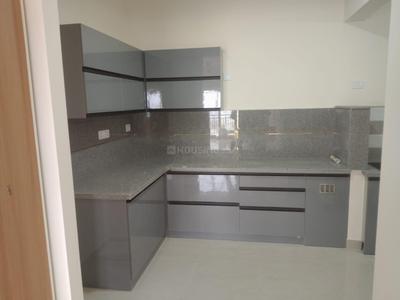 Kitchen Image of 1500 Sq.ft 3 BHK Apartment / Flat for rent in TVS Emerald Jardin, Begur Bengaluru for Rs. 55000