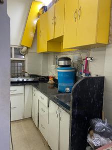 Kitchen Image of 350 Sq.ft 1 BHK Builder Floor for sale in Sector 4 Rohini New Delhi for Rs. 3600000