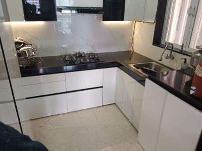 Kitchen Image of 1150 Sq.ft 2 BHK Apartment / Flat for sale in Aurum Q Residences, Ghansoli Navi Mumbai for Rs. 22500000