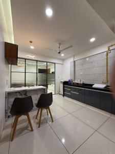 Kitchen Image of 1600 Sq.ft 2 BHK Apartment / Flat for sale in Shreeji Capital Crown, Randesan Gandhinagar for Rs. 7600000