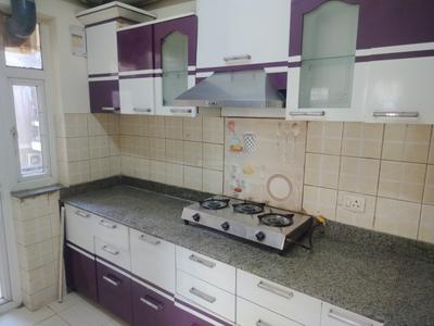 Kitchen Image of 1610 Sq.ft 3 BHK Apartment / Flat for rent in Mahindra Aura, Sector 110A Gurgaon for Rs. 44500